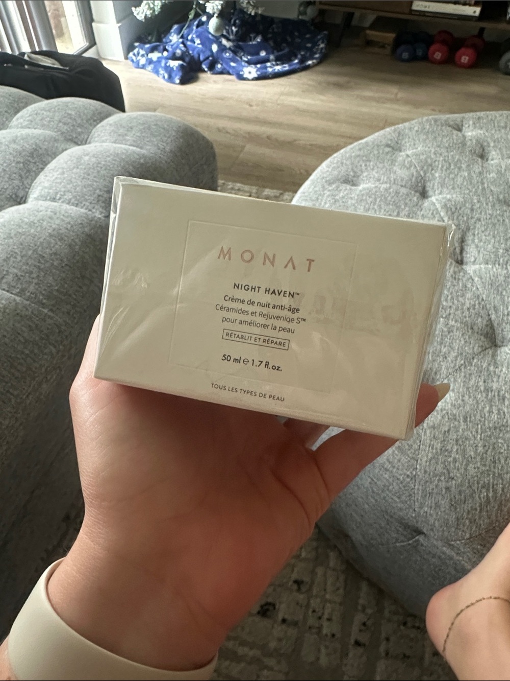 MONAT Night Haven™ Anti-Aging Night Cream – White